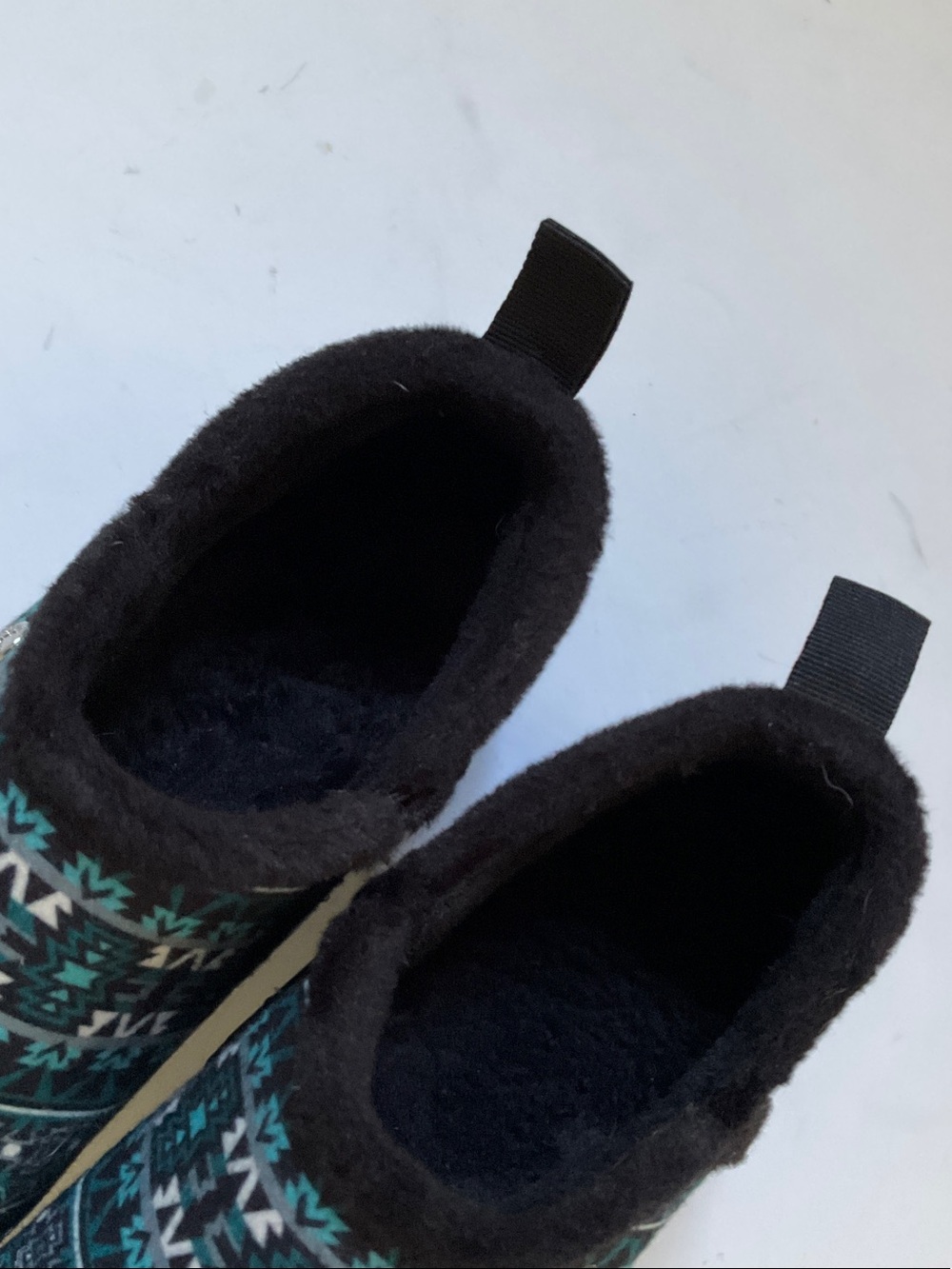 Alegria Women’s Shoes Teal and Black Patterned Slip-On Clogs Slippers size 9 - Picture 7 of 11